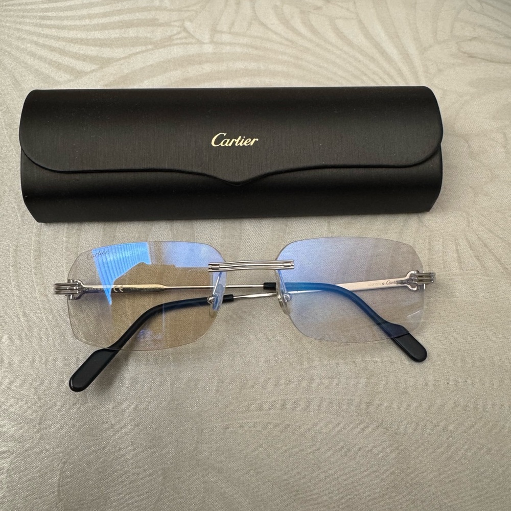 Cartier Blue and beyond sunglasses frame